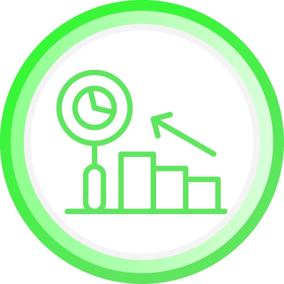 Predictive Analytics Creative Icon Design vector