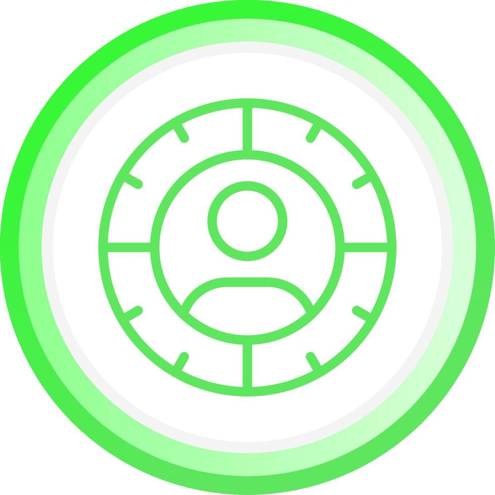 Target Audience Creative Icon Design vector