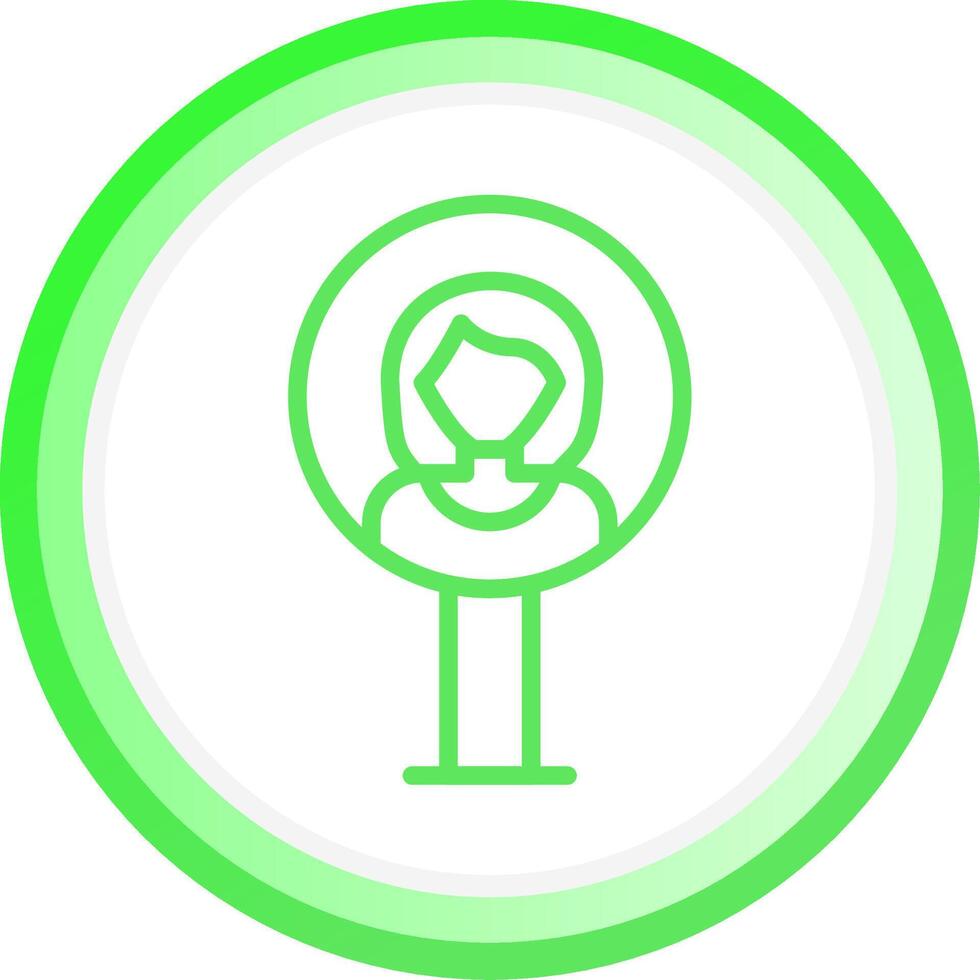 User Placeholder Creative Icon Design vector