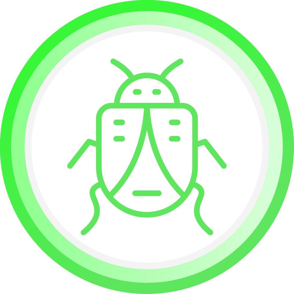 Bug Creative Icon Design vector