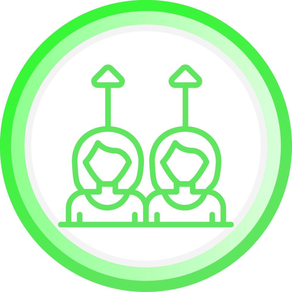 Same Approach Creative Icon Design vector