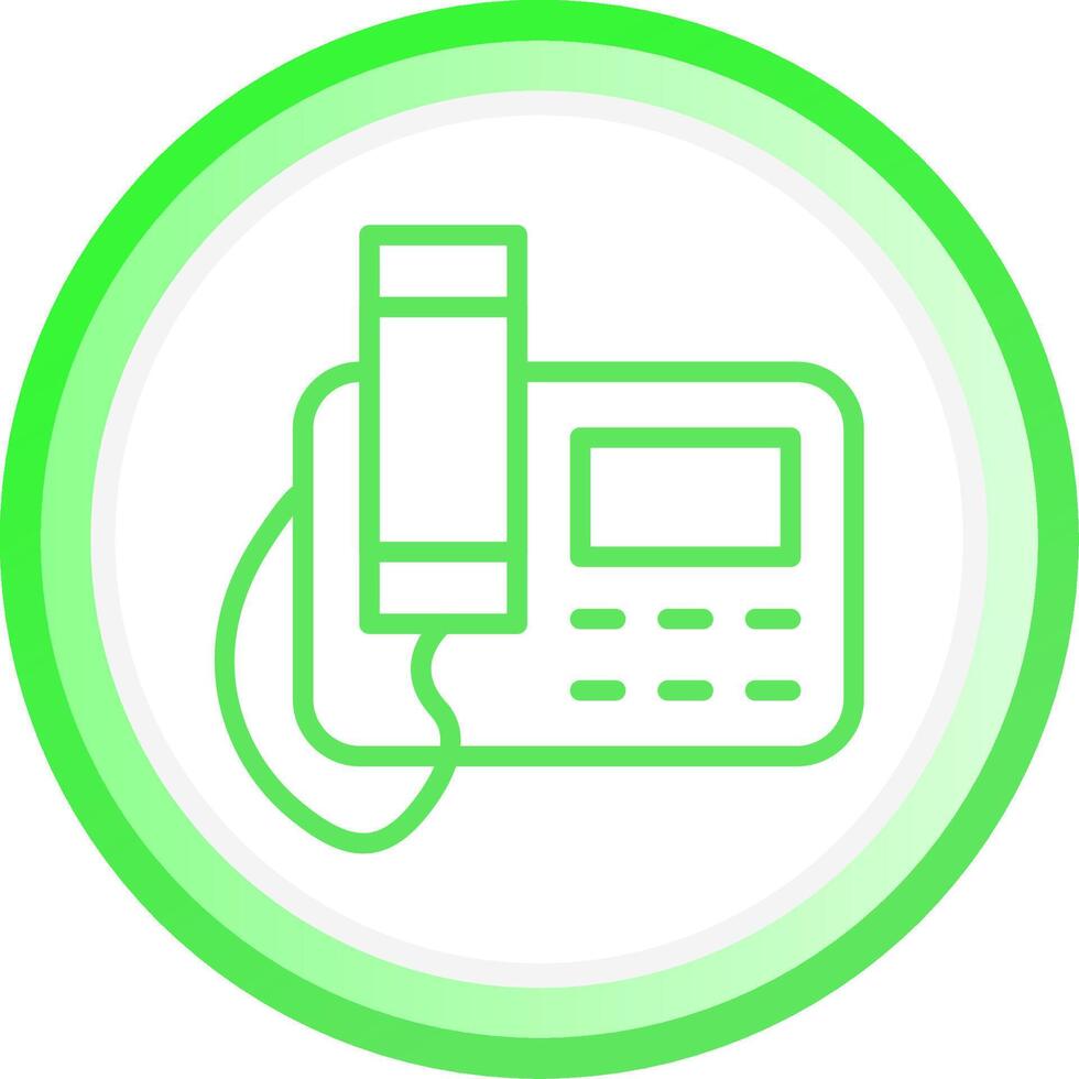 Telephone Creative Icon Design vector
