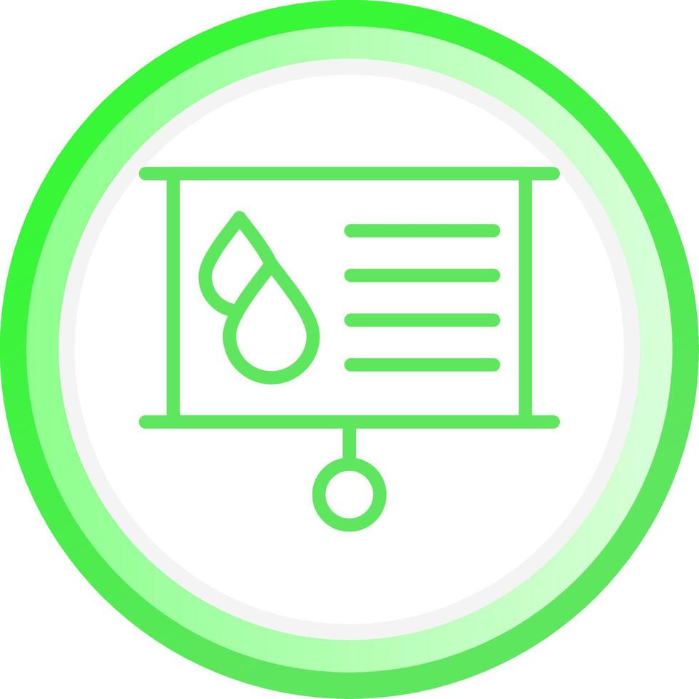 Water Class Creative Icon Design vector