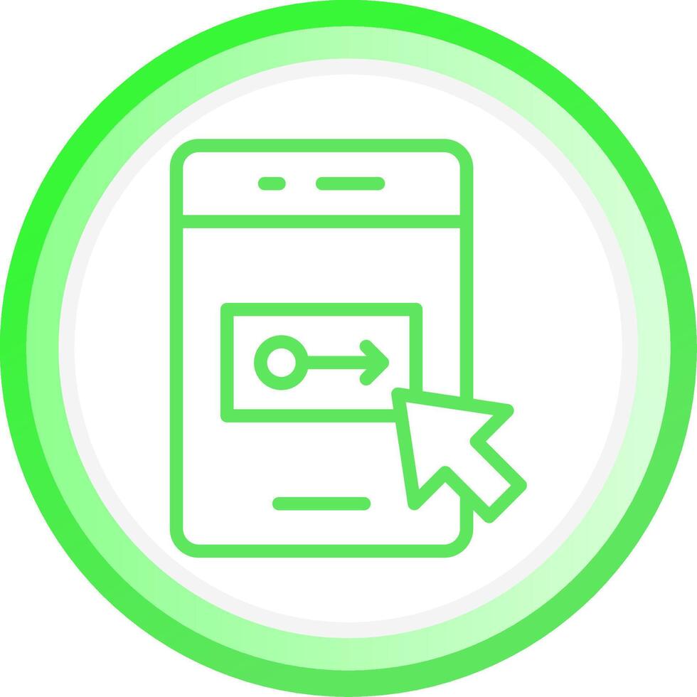 Landing Page Creative Icon Design vector