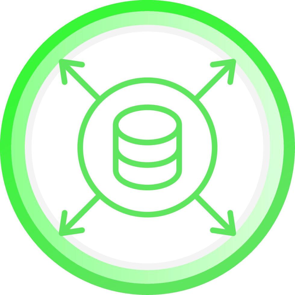 Data Driven Creative Icon Design vector