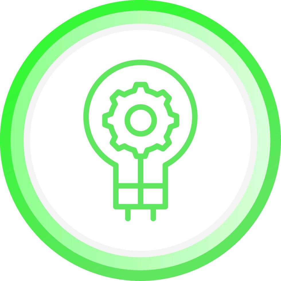 Idea Generation Creative Icon Design vector