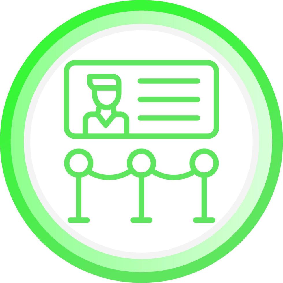 Exhibition Creative Icon Design vector
