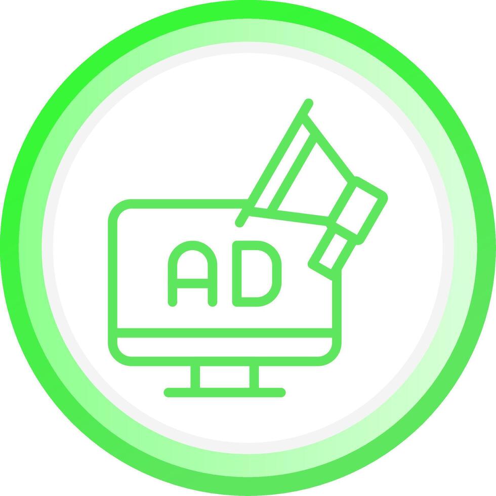 Digital Marketing Creative Icon Design vector
