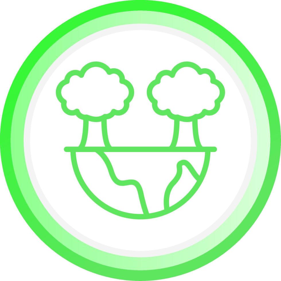 Eco Planet Creative Icon Design vector
