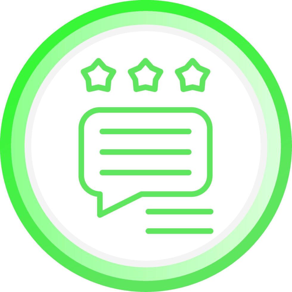 Customer Reviews Creative Icon Design vector