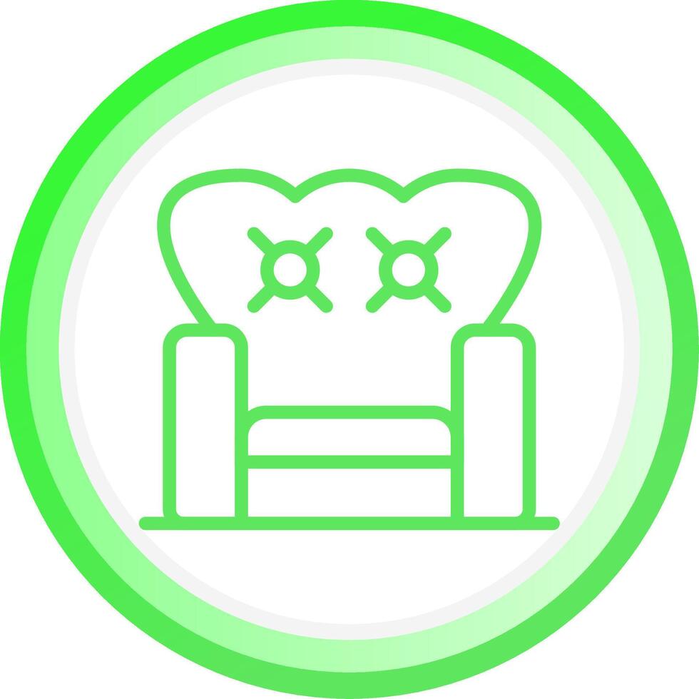 Armchair Creative Icon Design vector