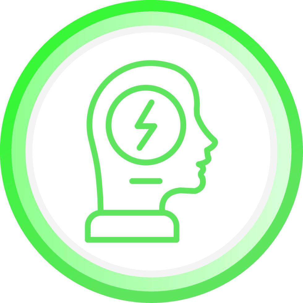 Brainstorm Creative Icon Design vector