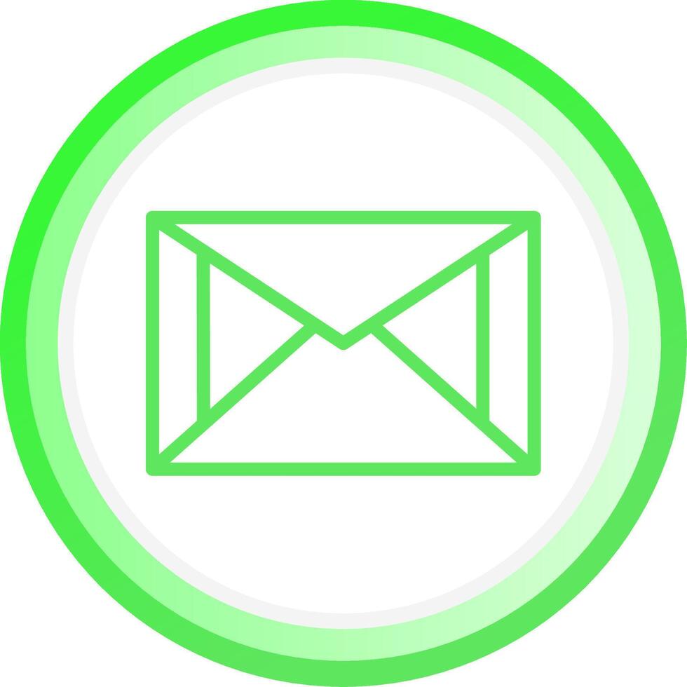 Email Creative Icon Design vector