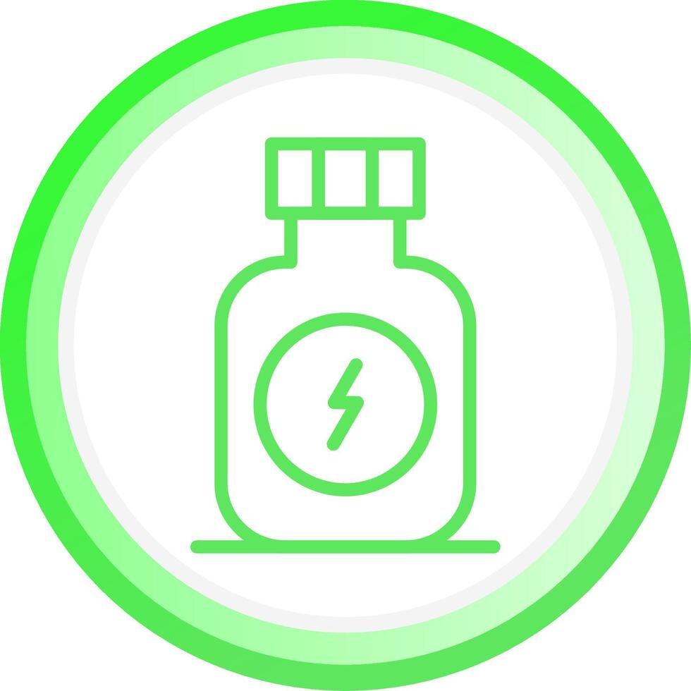Energy Drink Creative Icon Design vector