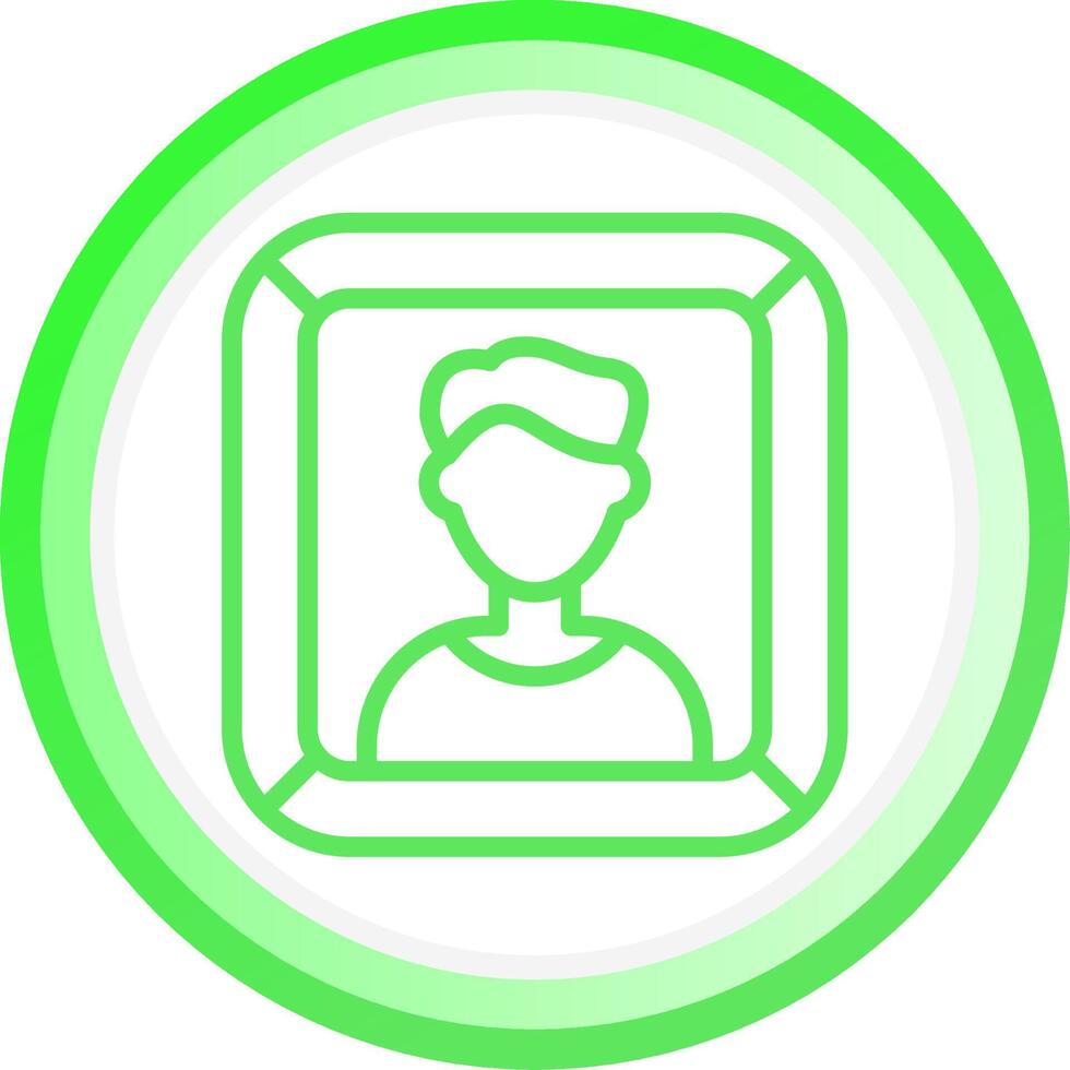Portrait Creative Icon Design vector