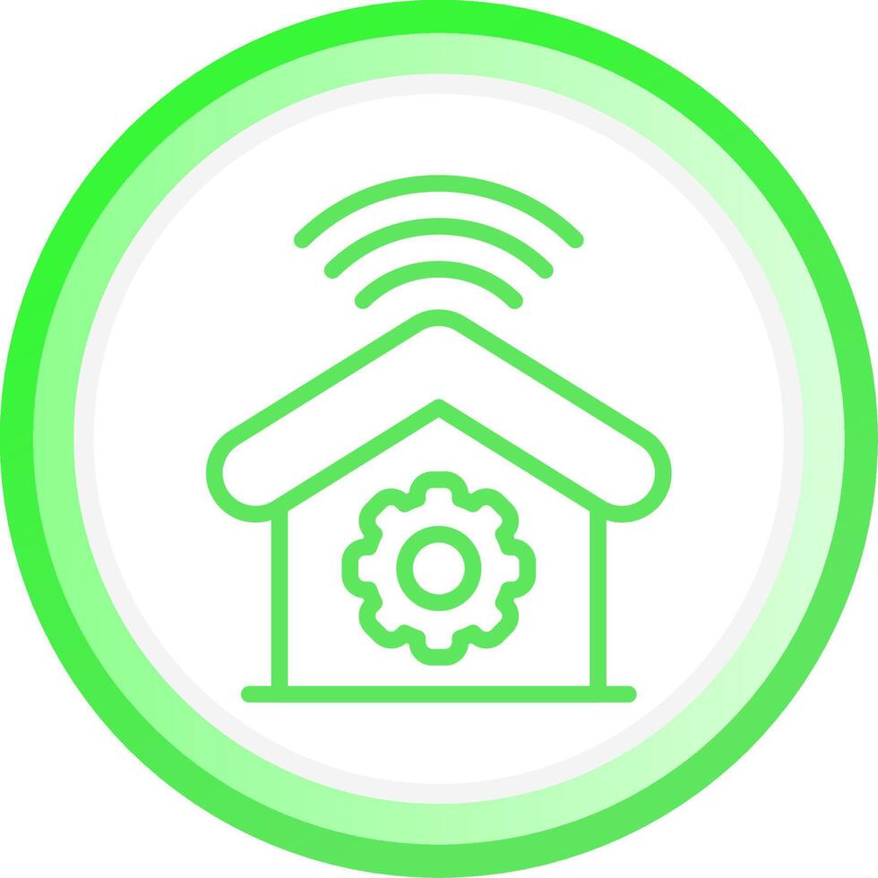 Home Automation Creative Icon Design vector