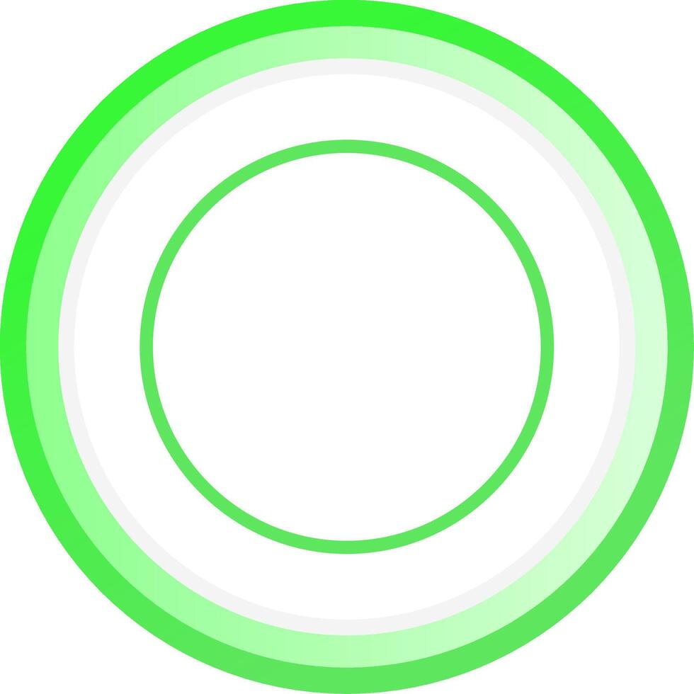 Circle Creative Icon Design vector