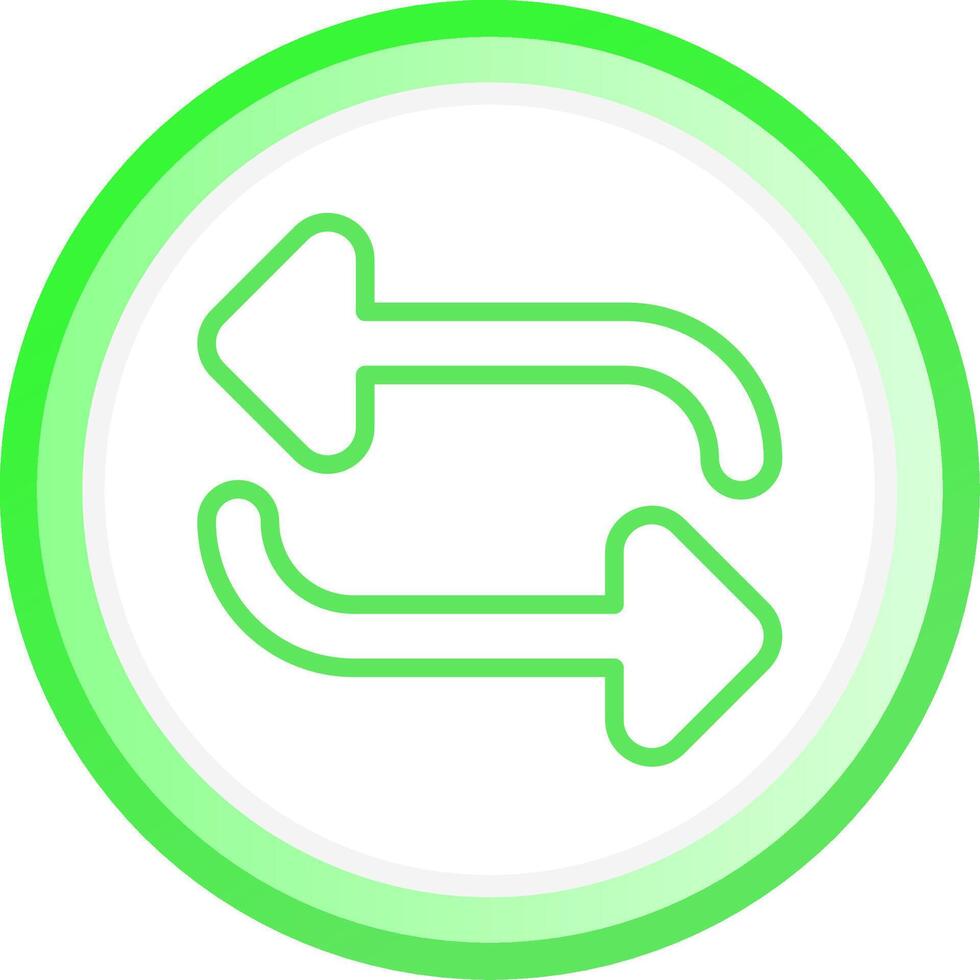 Arrows Repeat Creative Icon Design vector
