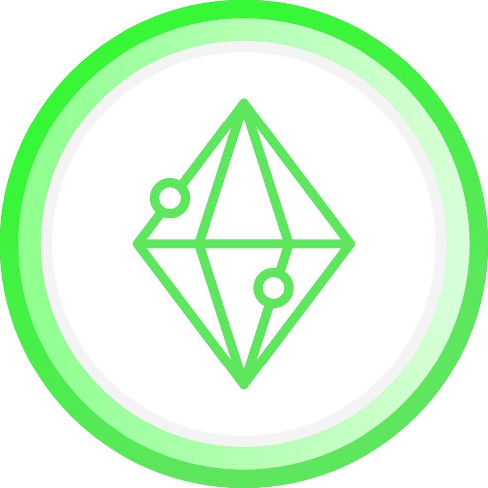 Gem Creative Icon Design vector