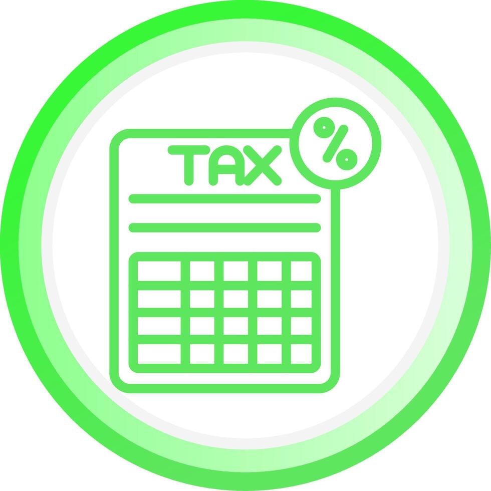 Tax Benefits Creative Icon Design vector