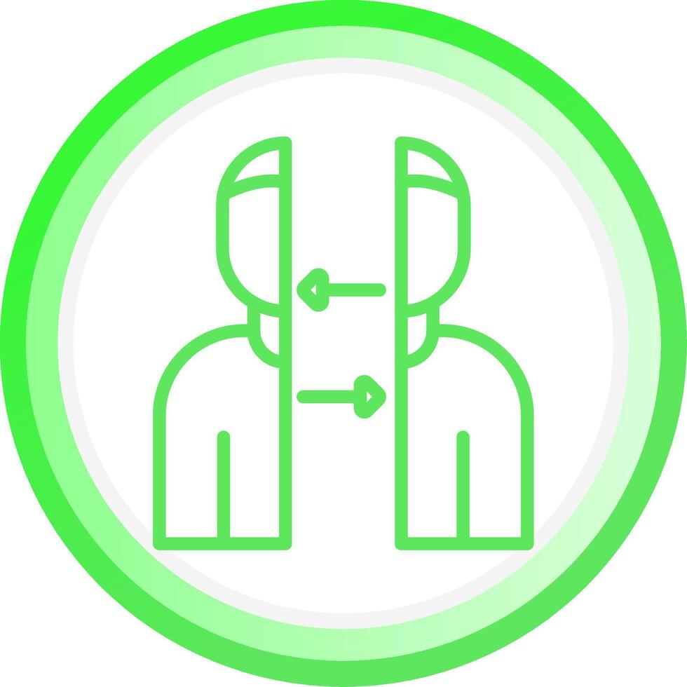 Self Determination Creative Icon Design vector