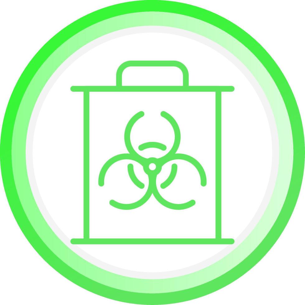 Biohazard Creative Icon Design vector