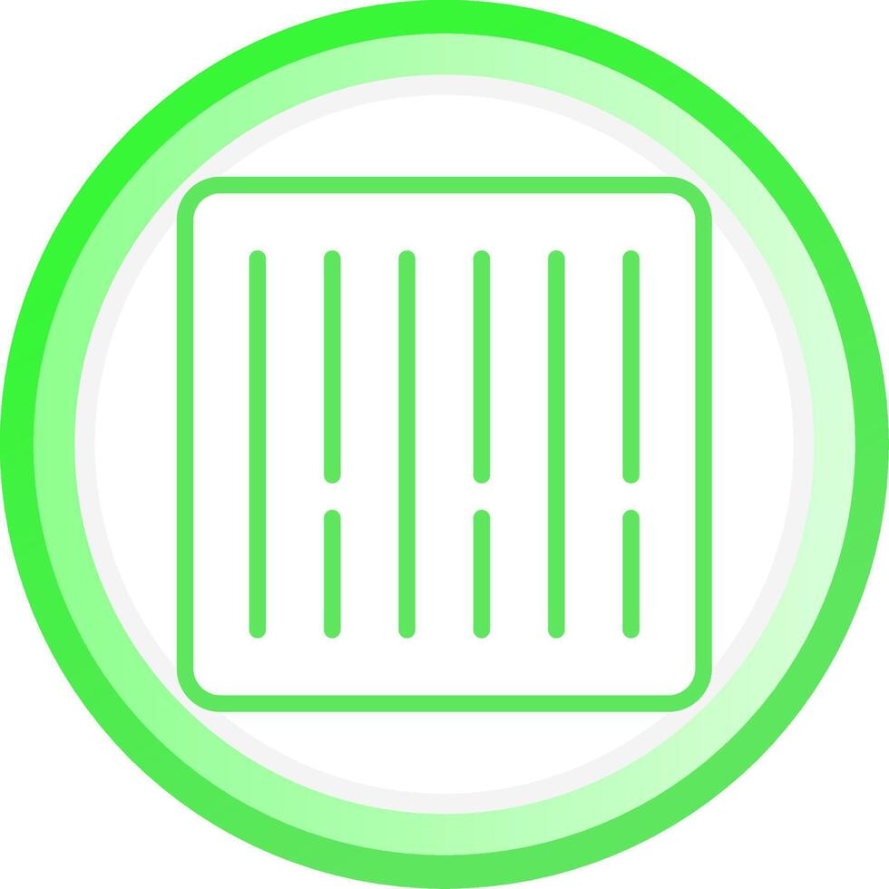 Barcode Creative Icon Design vector