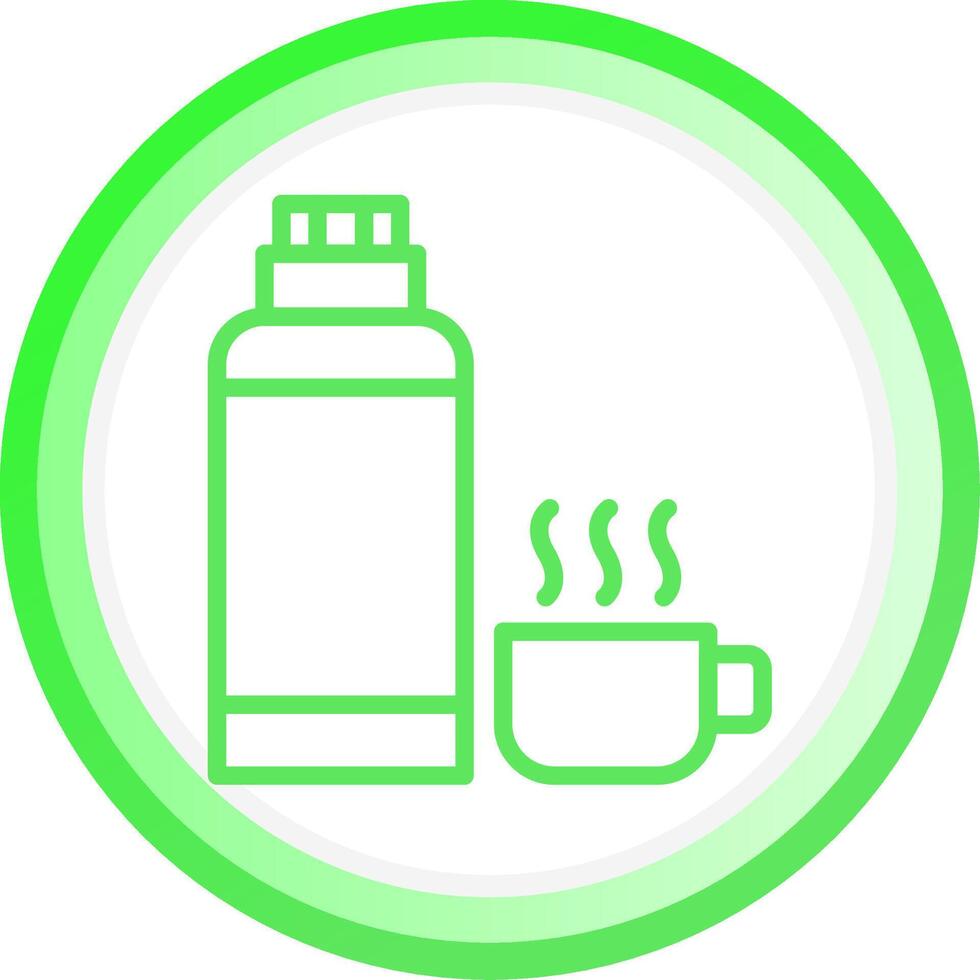 Thermos Creative Icon Design vector