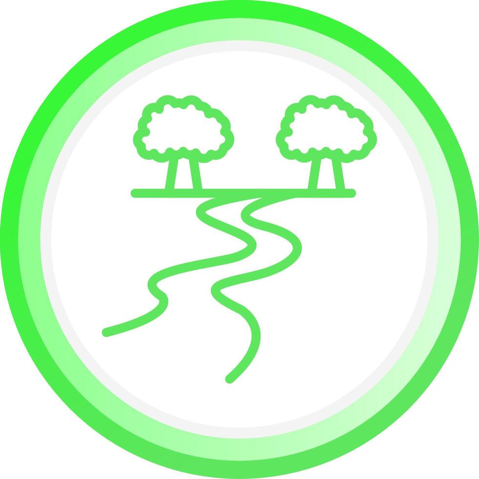 River Creative Icon Design vector