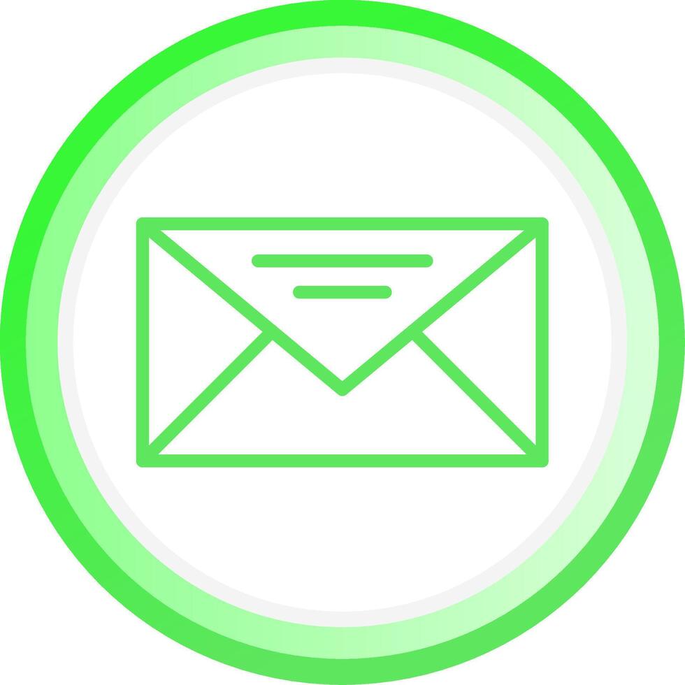 Email Creative Icon Design vector