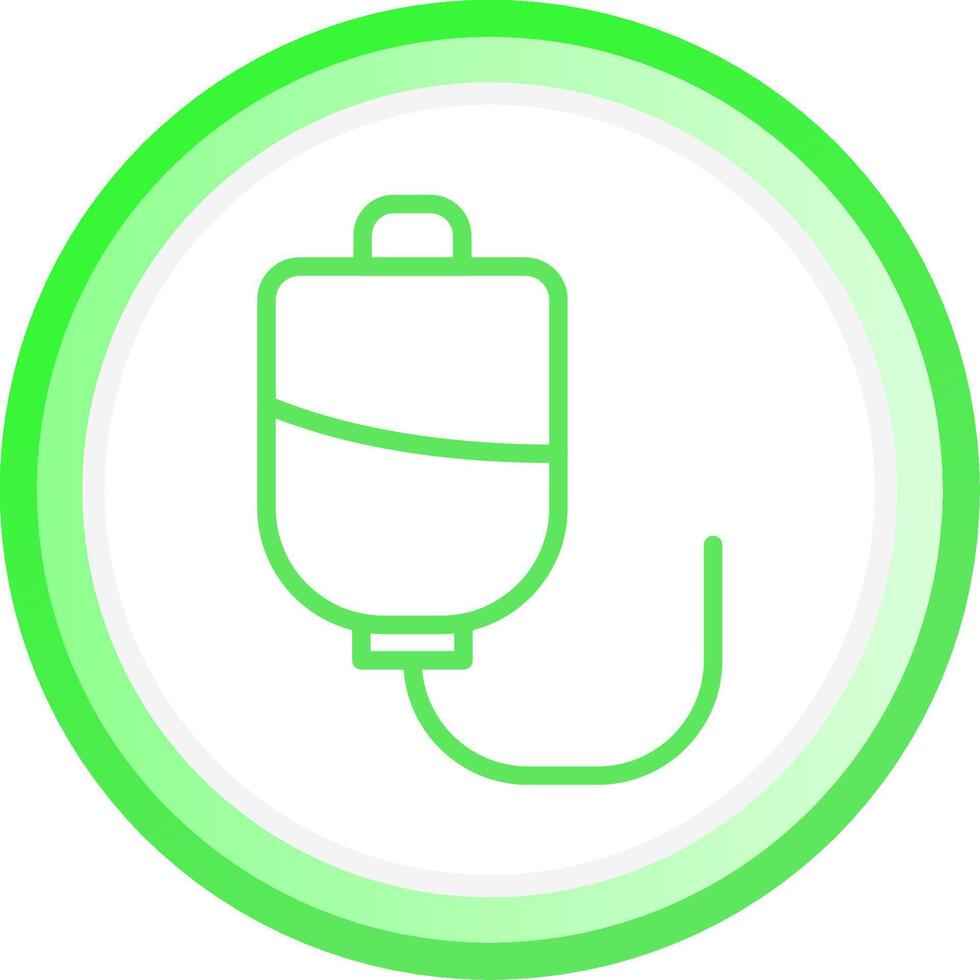 Blood Bag Creative Icon Design vector