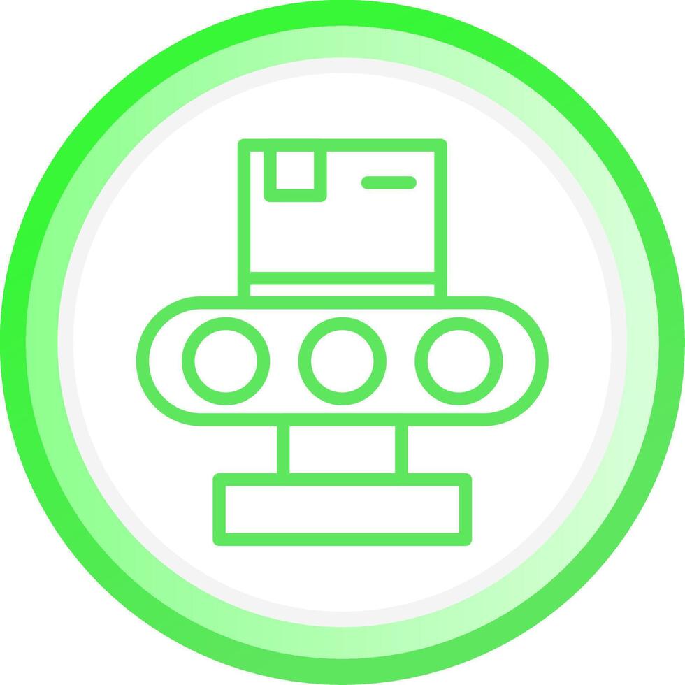 Machine Box Creative Icon Design vector