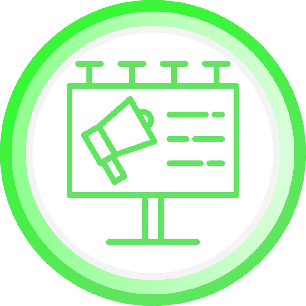 Ad Creative Icon Design vector