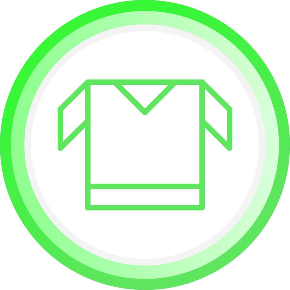 Shirt Creative Icon Design vector