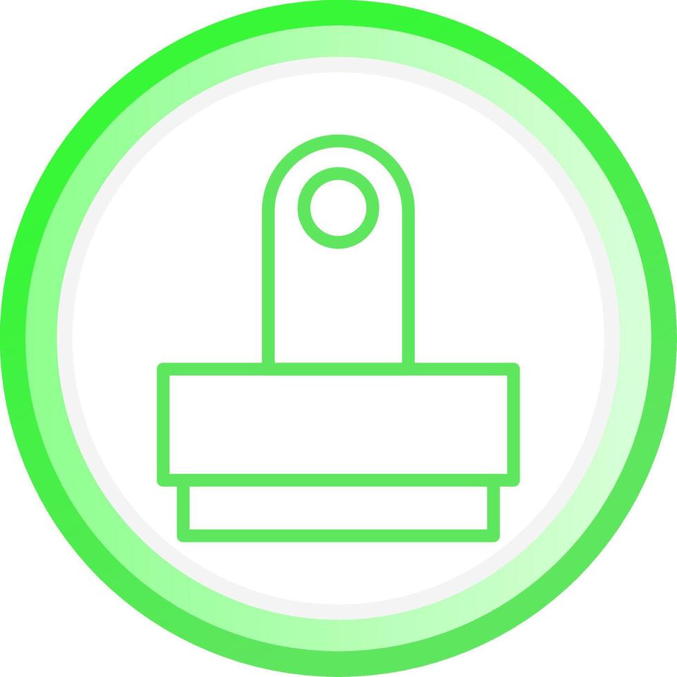 Stamp Creative Icon Design vector