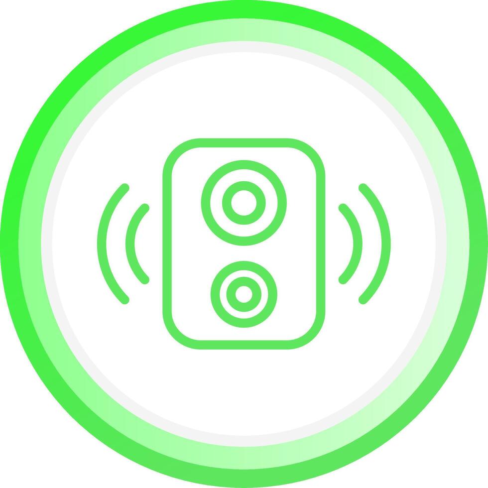 Speaker Creative Icon Design vector