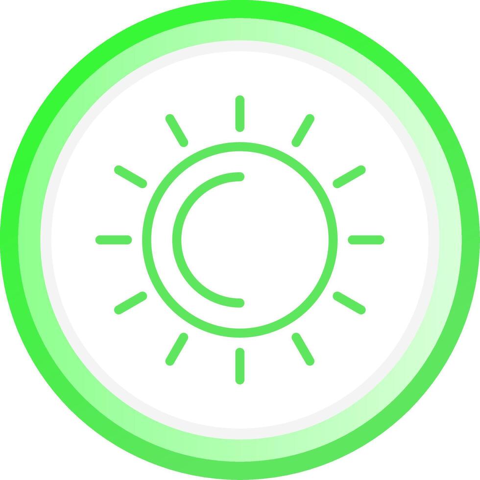 Sun Creative Icon Design vector