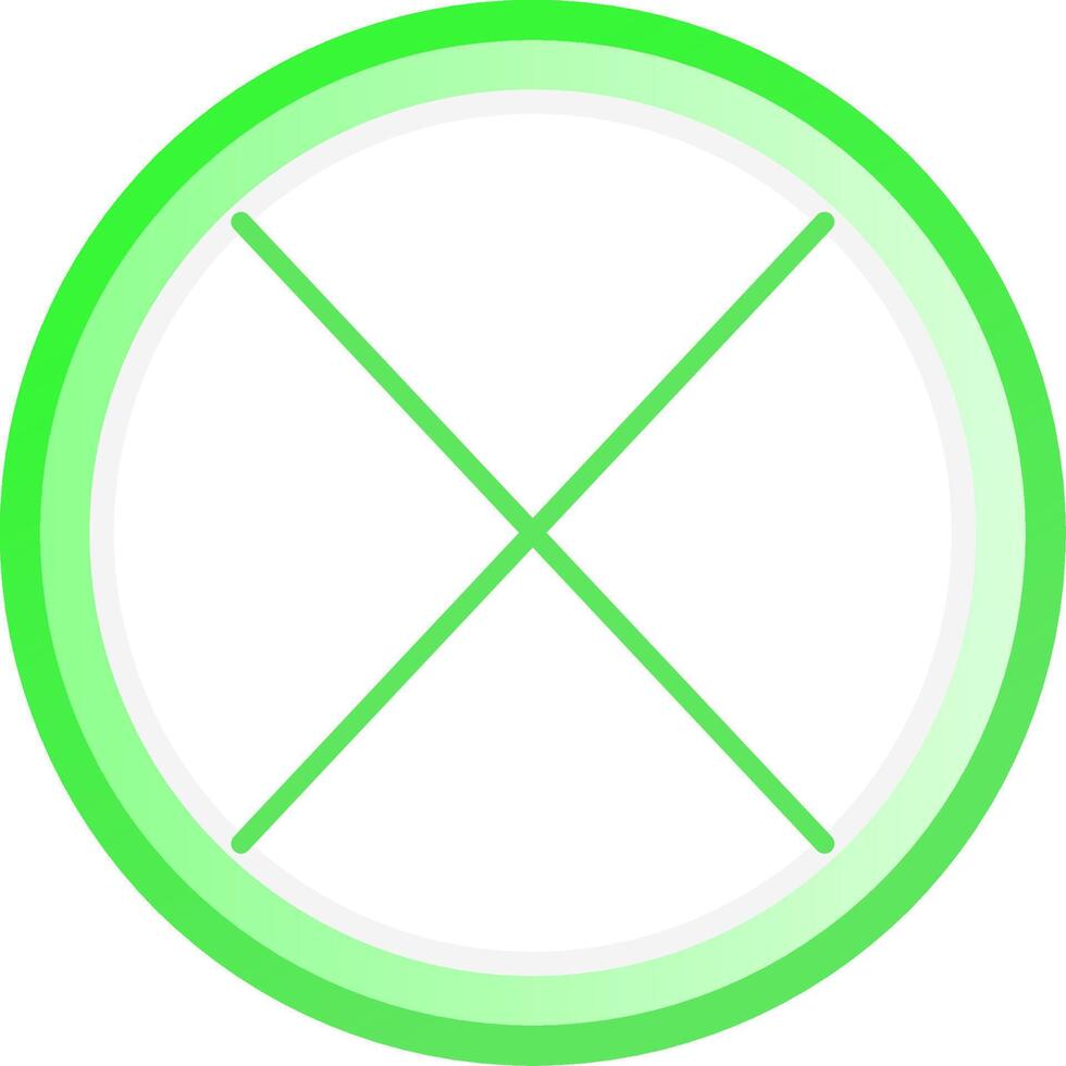 Crose Creative Icon Design vector