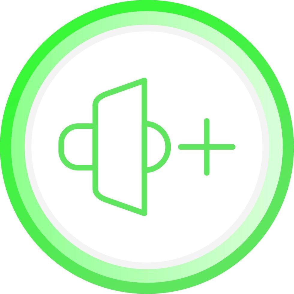 Volume Creative Icon Design vector