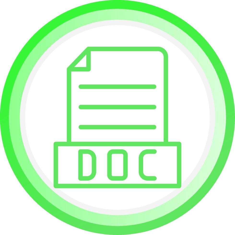 Doc Creative Icon Design vector