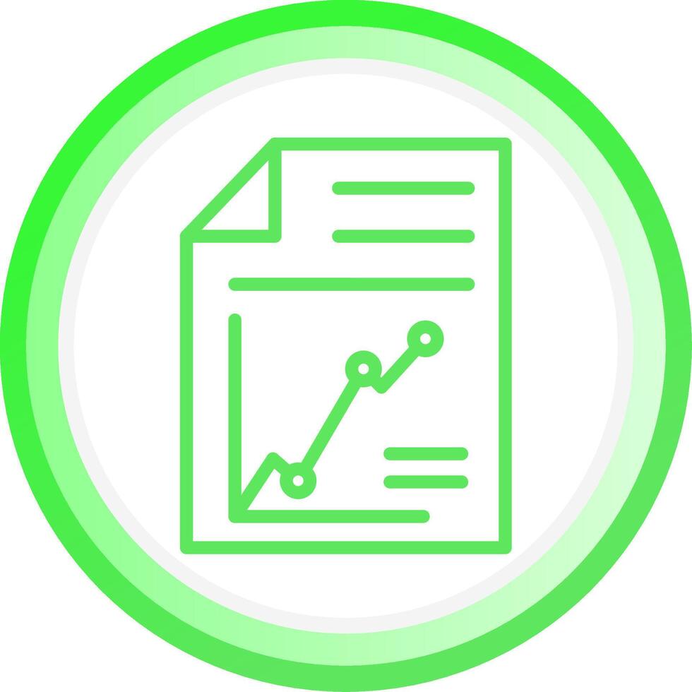 Report Creative Icon Design vector