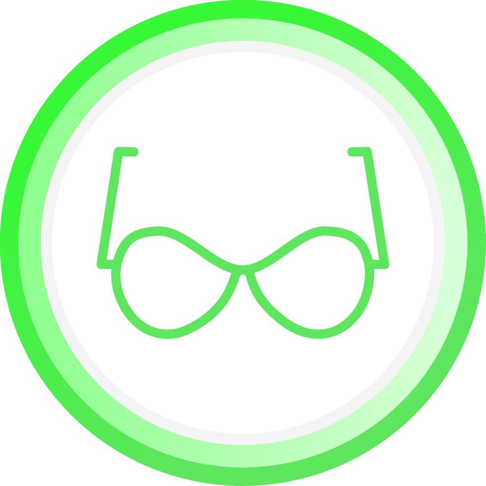 Sunglasses Creative Icon Design vector