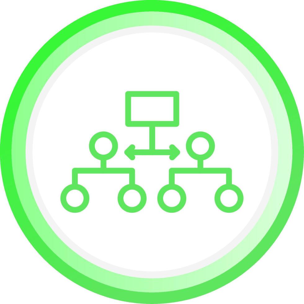 Labeled Hierarchy Creative Icon Design vector