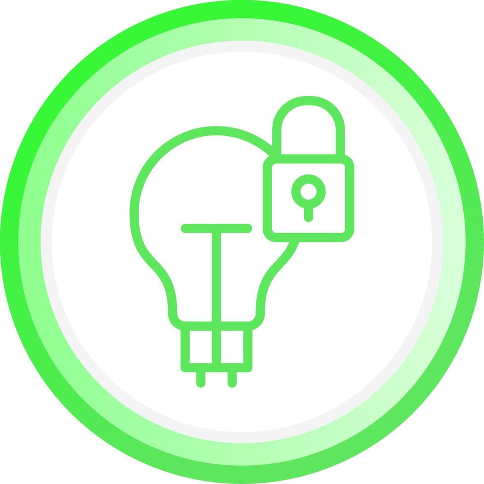 Intellectual Property Creative Icon Design vector