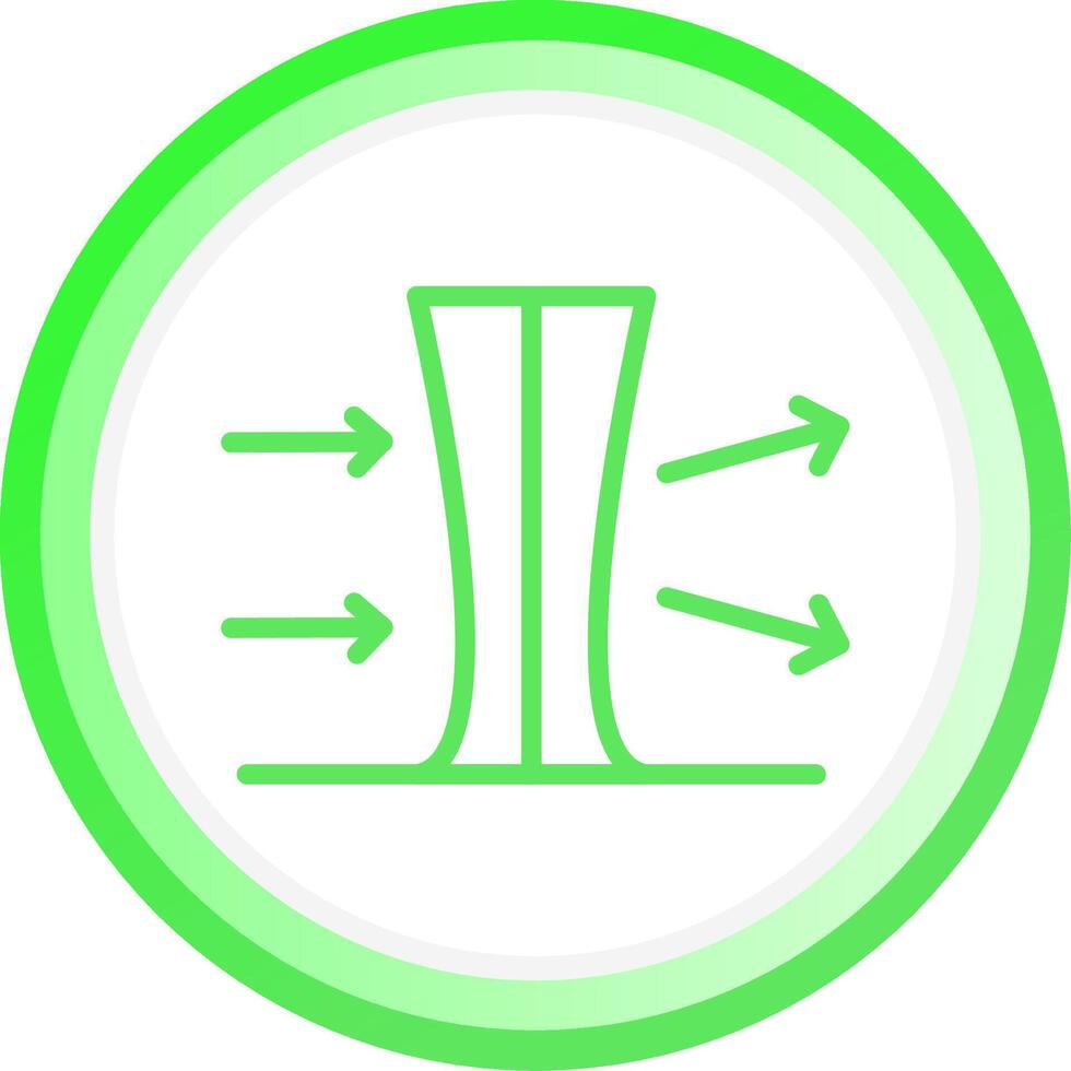 Normal Index Lenses Creative Icon Design vector
