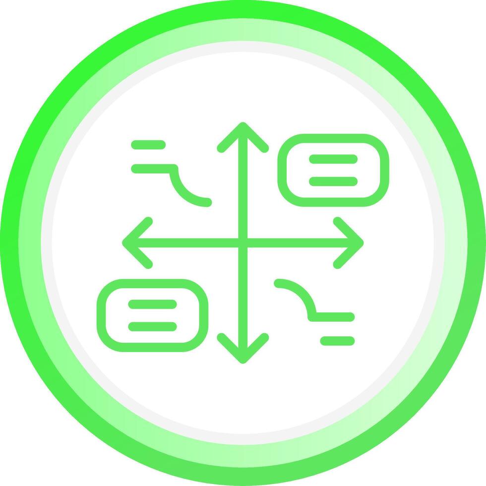 Grid Matrix Creative Icon Design vector