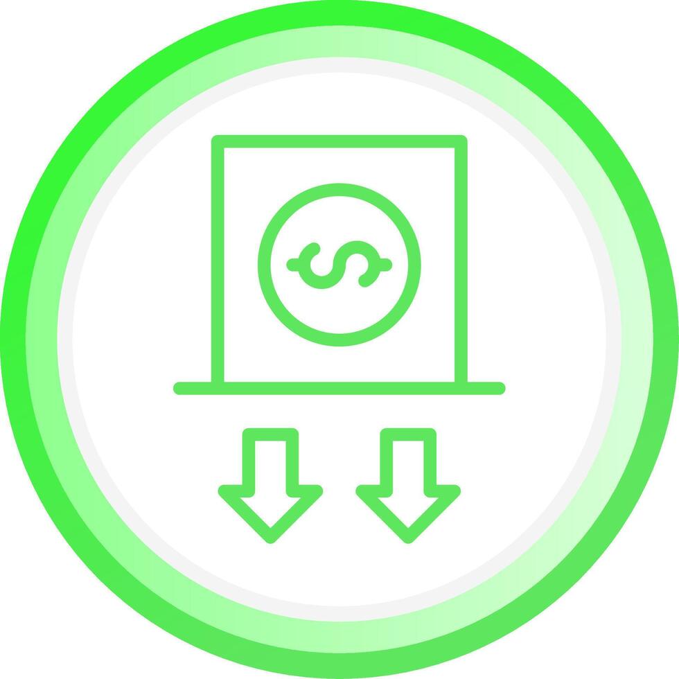 Deposit Creative Icon Design vector