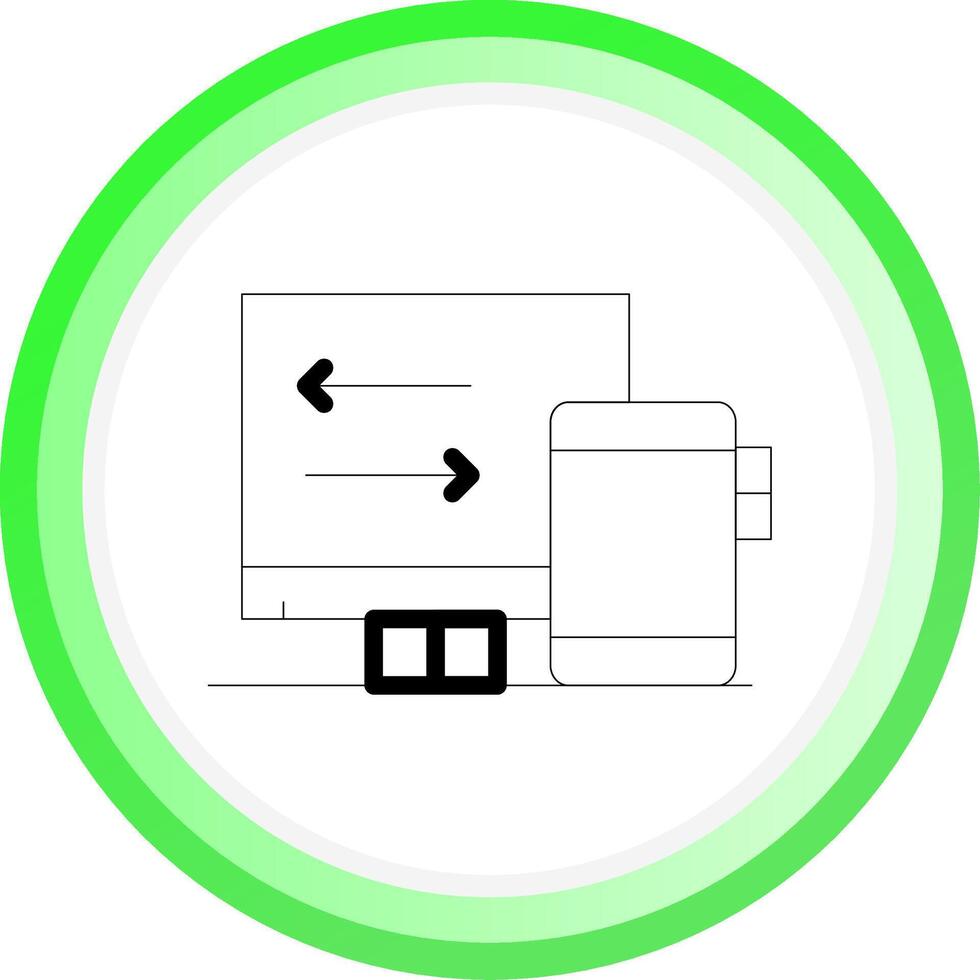 Digital Platform Creative Icon Design vector