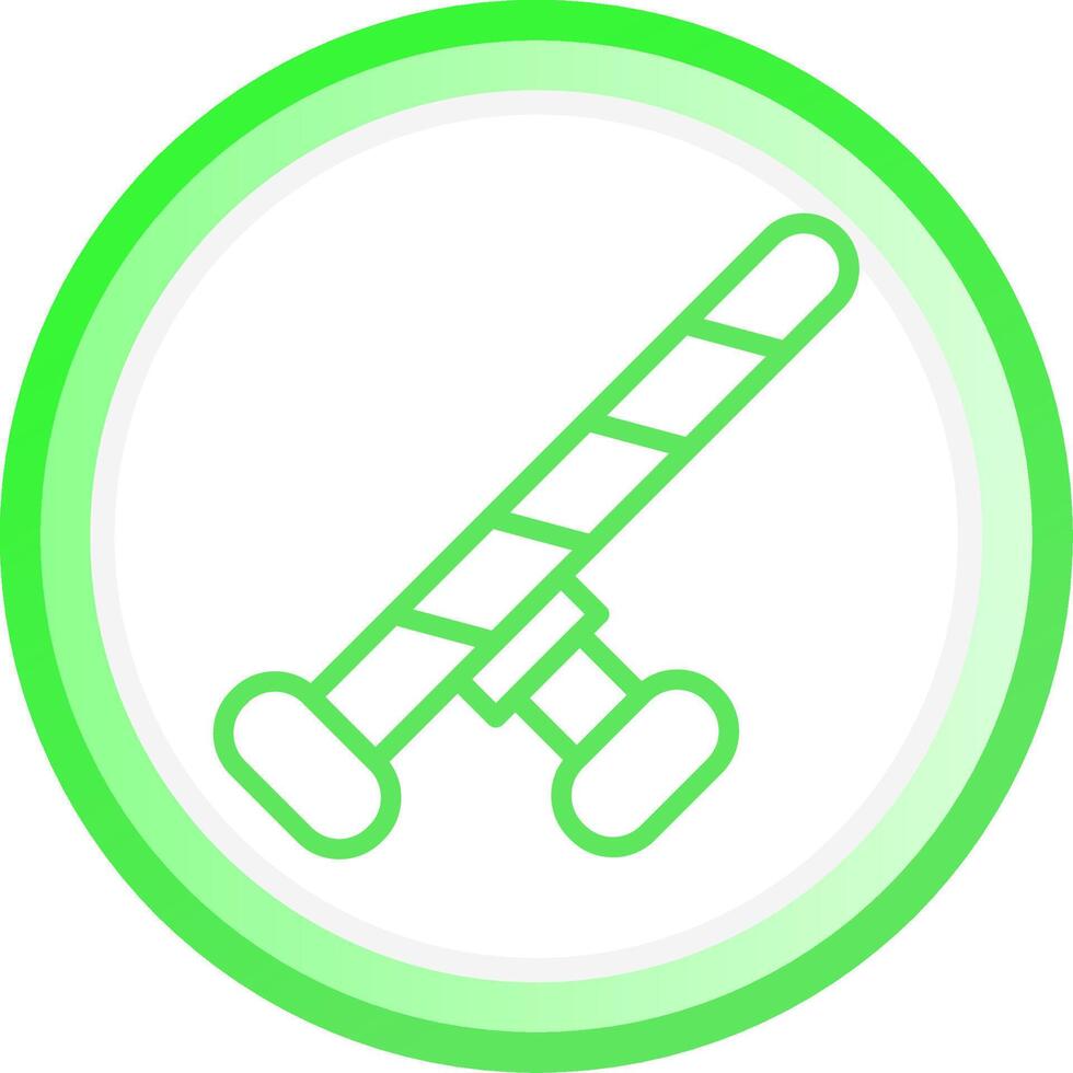Baton Creative Icon Design vector