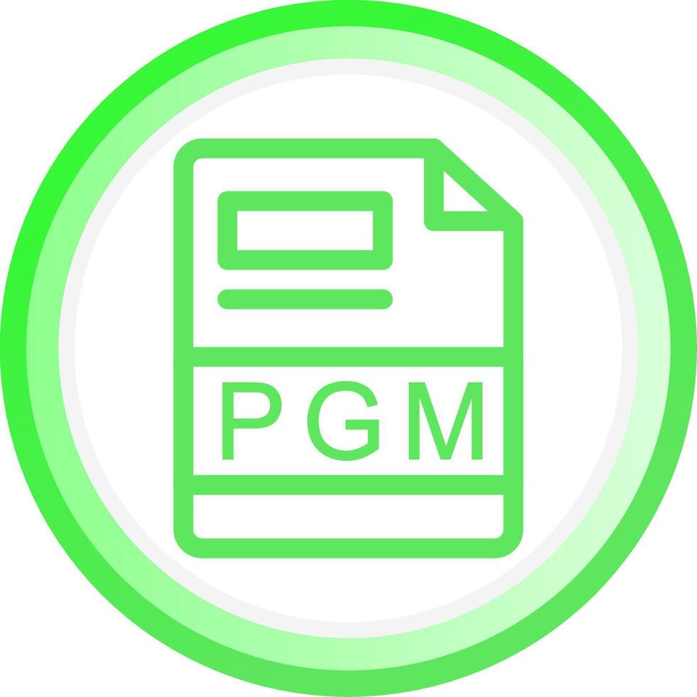PGM Creative Icon Design vector